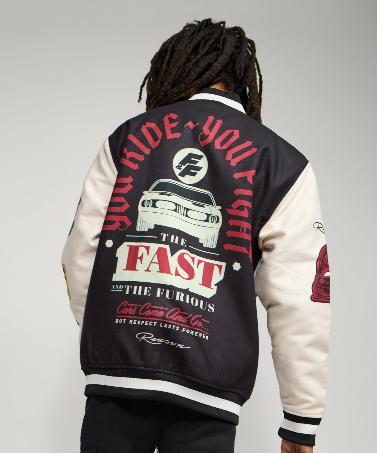 Fast & Furious Varsity Jacket - Black