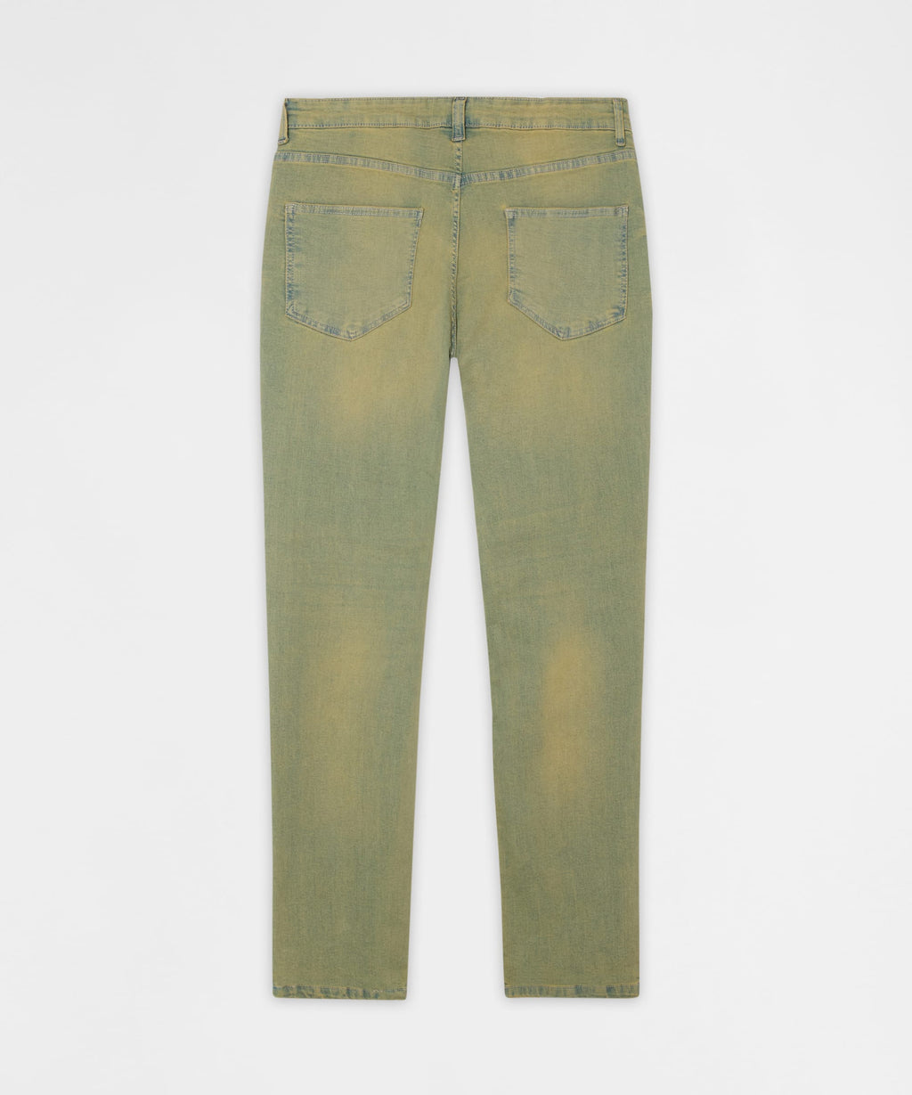Essential Distressed Skinny Jeans - Vintage Blue