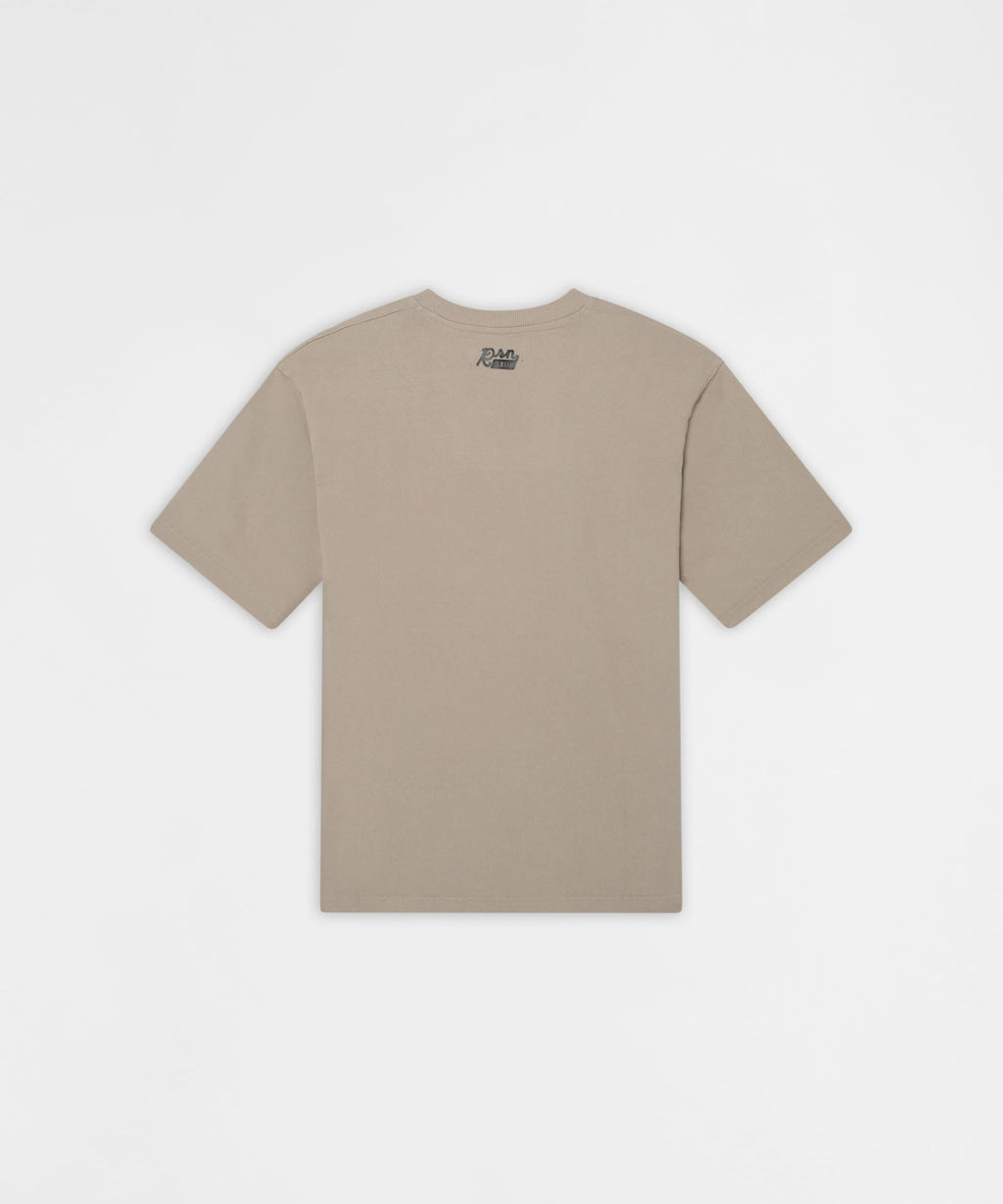 Essentials French Terry Short Sleeve Tee - Taupe