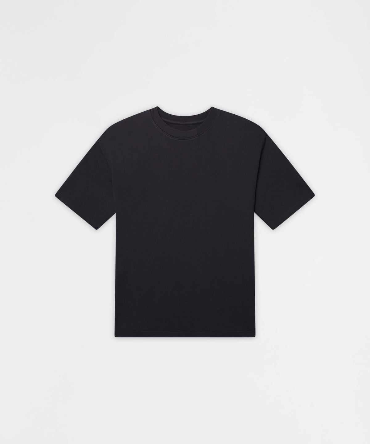 Essential French Terry Short Sleeve Tee - Black