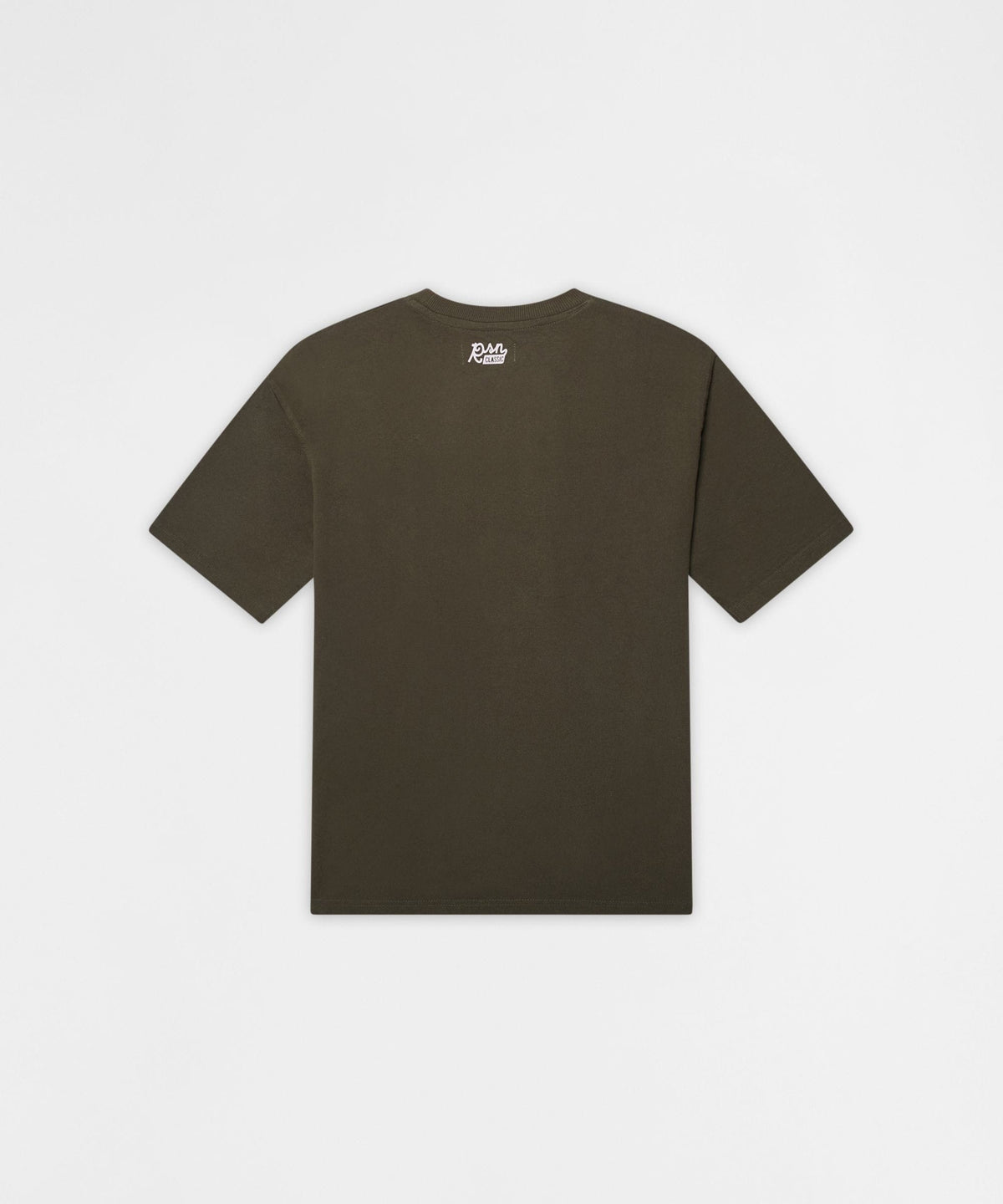 Essential French Terry Short Sleeve Tee - Olive Green
