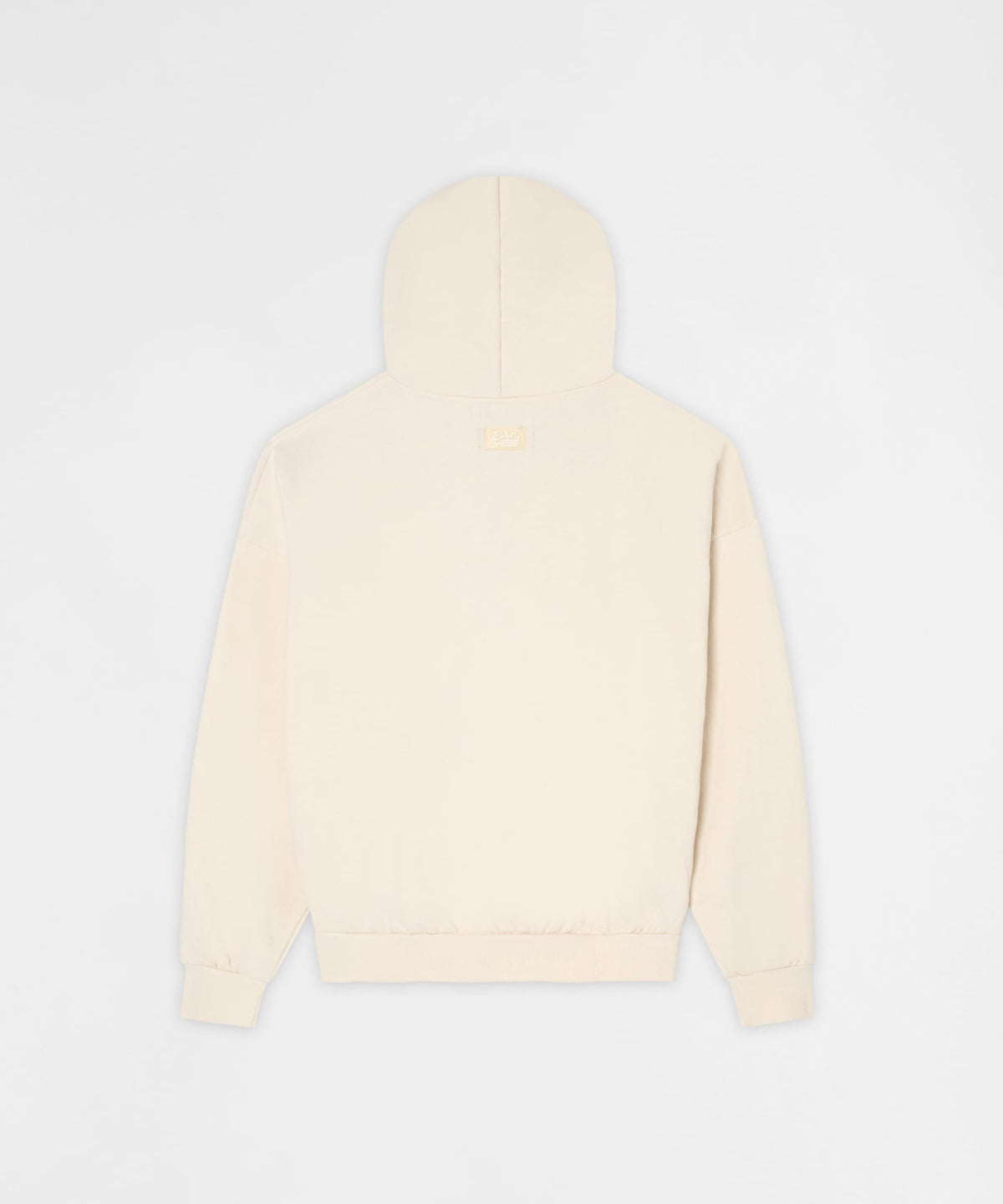 Essential Pull Over Boxy Fit Hoodie - Cream