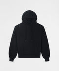 Essential Pull Over Boxy Fit Hoodie - Black